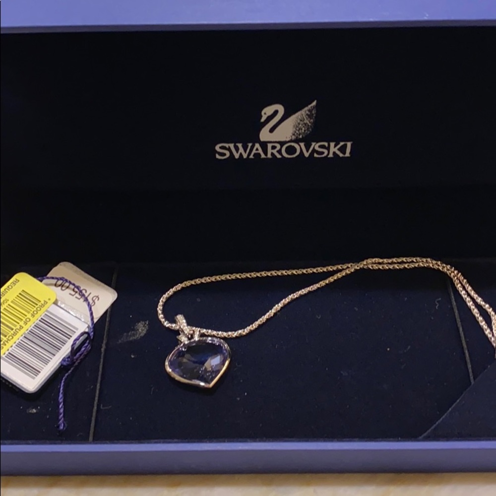 Swarovski crystal pendant necklace